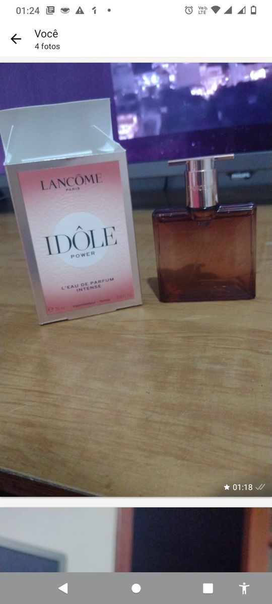 Perfume Lancome Idole Power Intense 25ml Original Comprado No Site ...