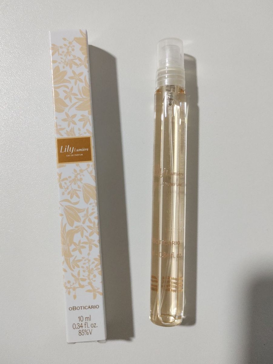 Perfume Lily Lumi Re Perfume Feminino O Botic Rio Nunca Usado Enjoei