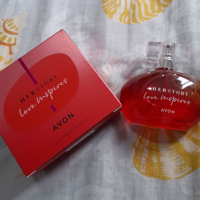 Eau De Parfum Herstory Love Inspires Perfume Feminino Avon 50ml