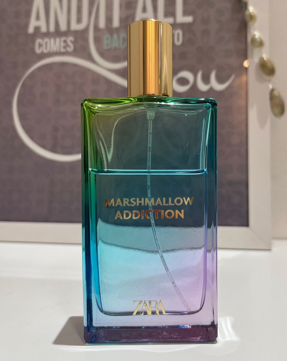 Perfume Marshmallow Addiction Zara Perfume Feminino Zara Usado