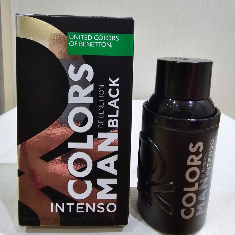 United Colors of Benetton Man Black Eau De Toilette, 100 ml