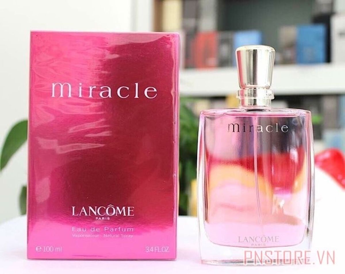 Perfume Miracle Lancôme Feminino Eau de Parfum 100ml Nunca