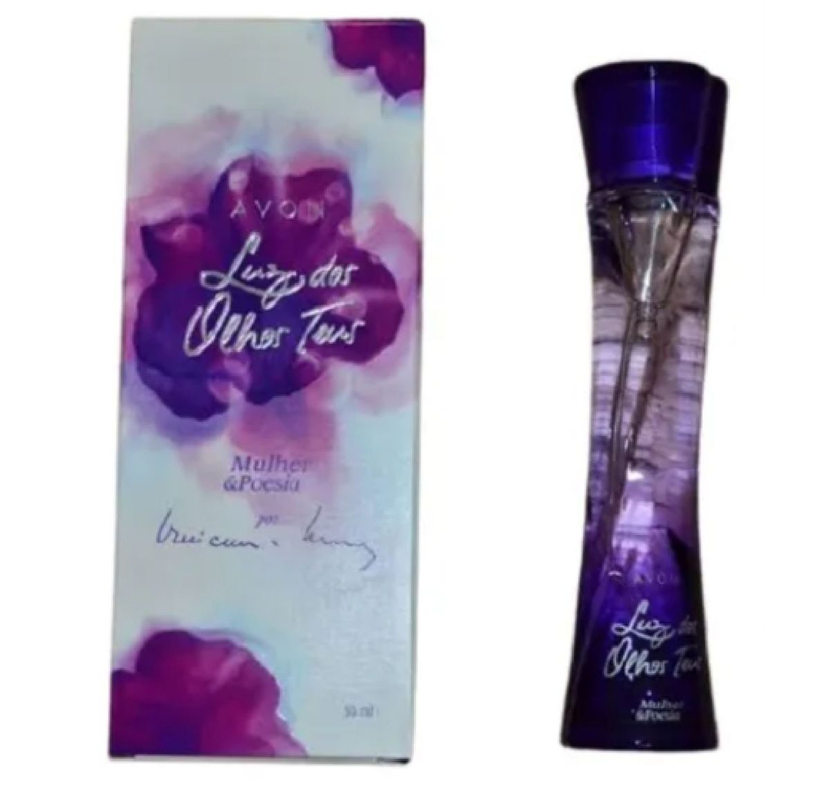 Perfume Mulher E Poesia Luz Dos Olhos Teus Avon Perfume Feminino Avon Nunca Usado 59768655 