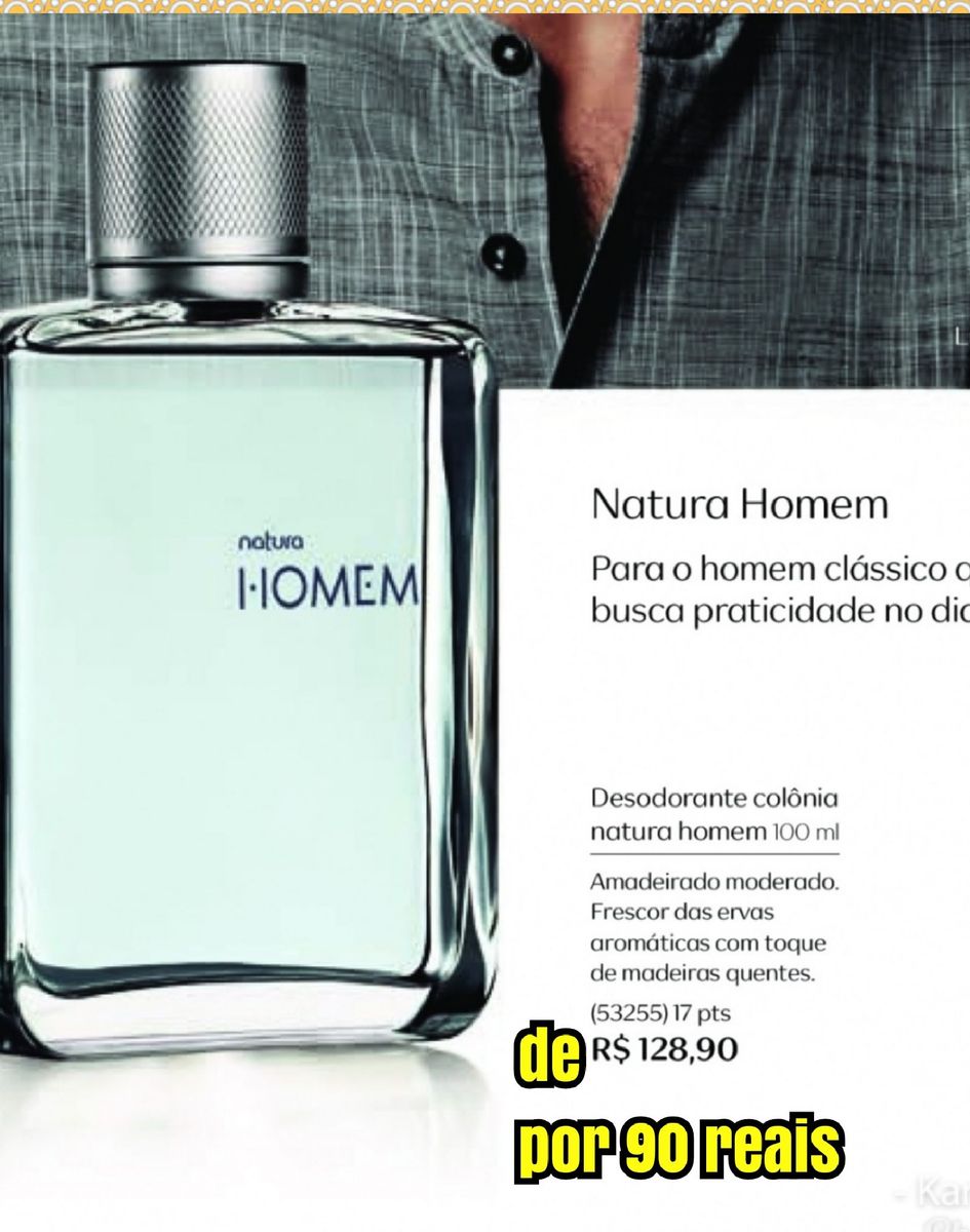 Perfume Natura Homem | Perfume Masculino Natura Nunca Usado 37929314 |  enjoei