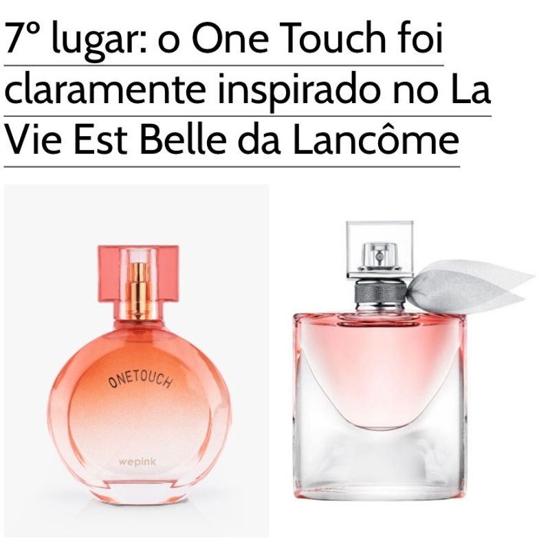 Perfume One Touch Wepink | Perfume Feminino Wepink Usado 93293651