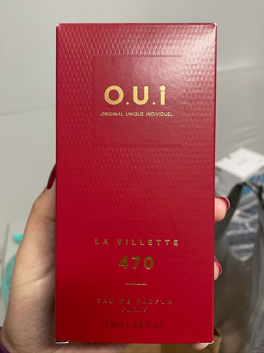 Perfume Oui Boticário Lá Villette ml Perfume Feminino O Boticário Nunca Usado