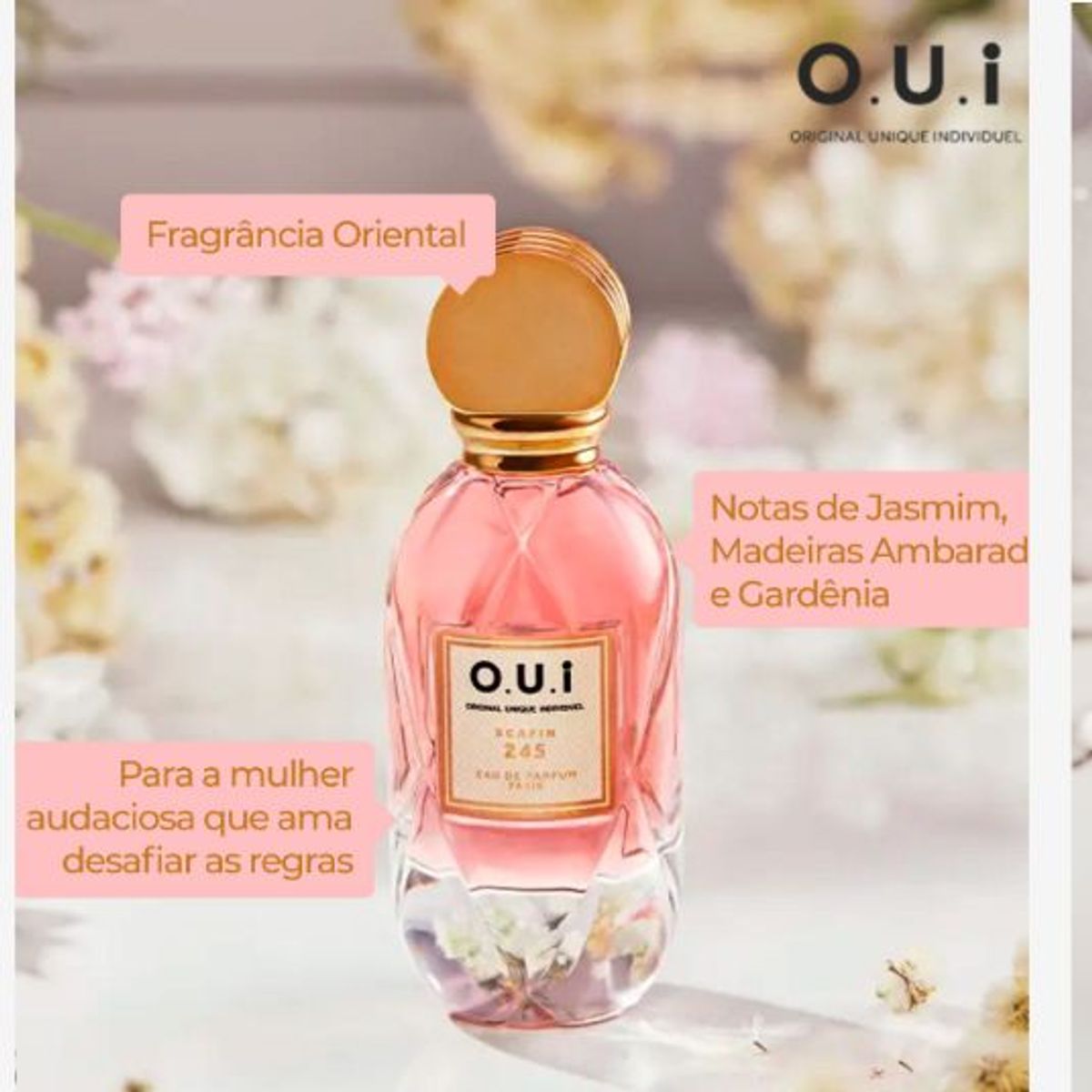 Perfume Oui Scapin Perfume Feminino O Botic Rio Nunca Usado