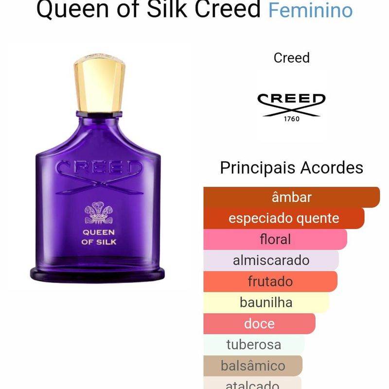 CREED QUEEN OF SILK 75ml 新品未使用 Perfume Creed Queen Of Silk Edp 75ml (lacrado) | MercadoLivre