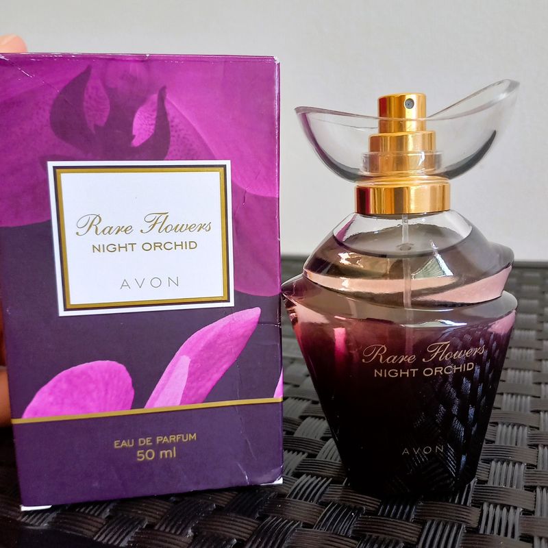 Perfume Rare Flowers Night Orchid Avon 50ml Avon Nunca Usado