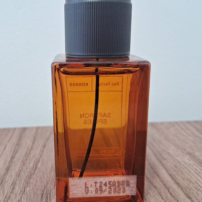 Korres saffron online perfume