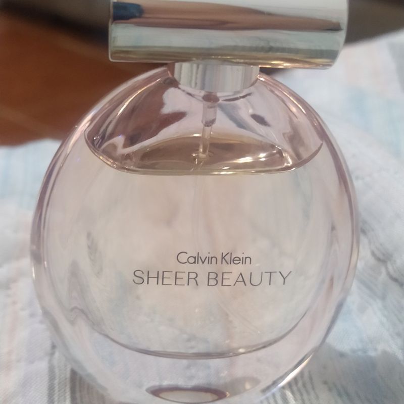 Perfume Sheer Beauty Frasco Calvin Klein de 30ml Original