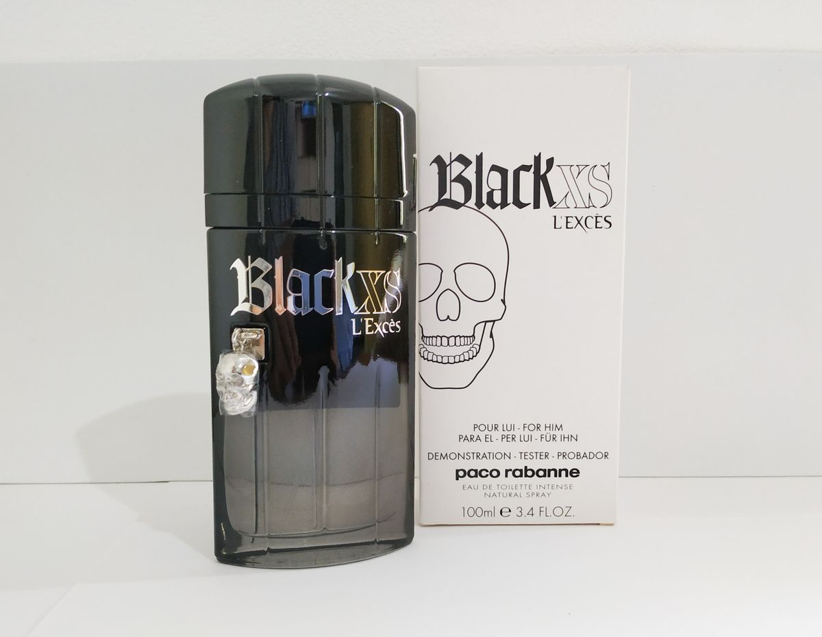 Perfume Tester Black Xs Paco Rabanne Edt Masculino 100ml Perfume