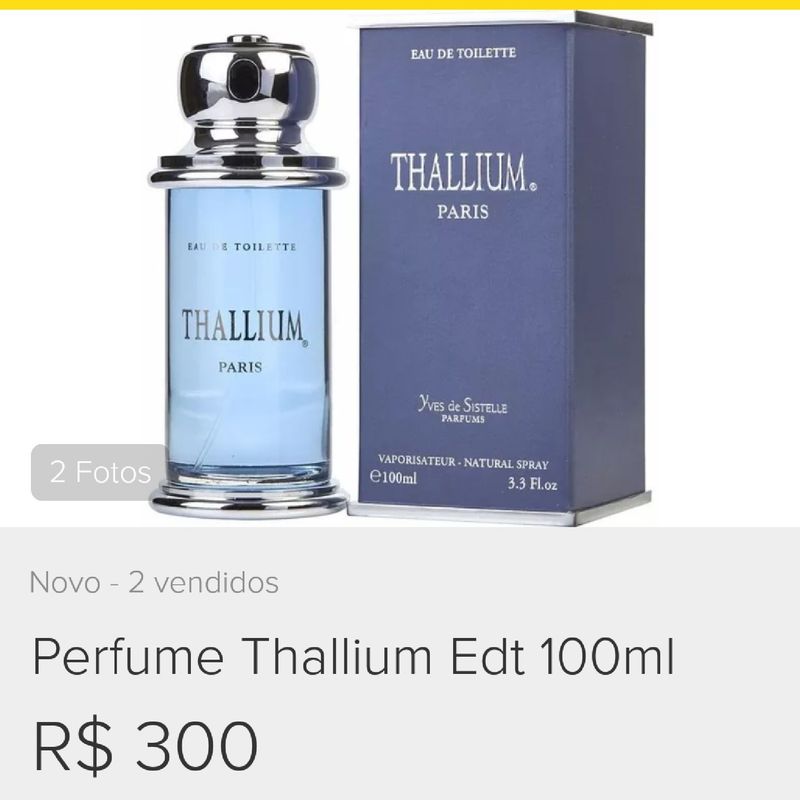 Thallium discount perfume hombre