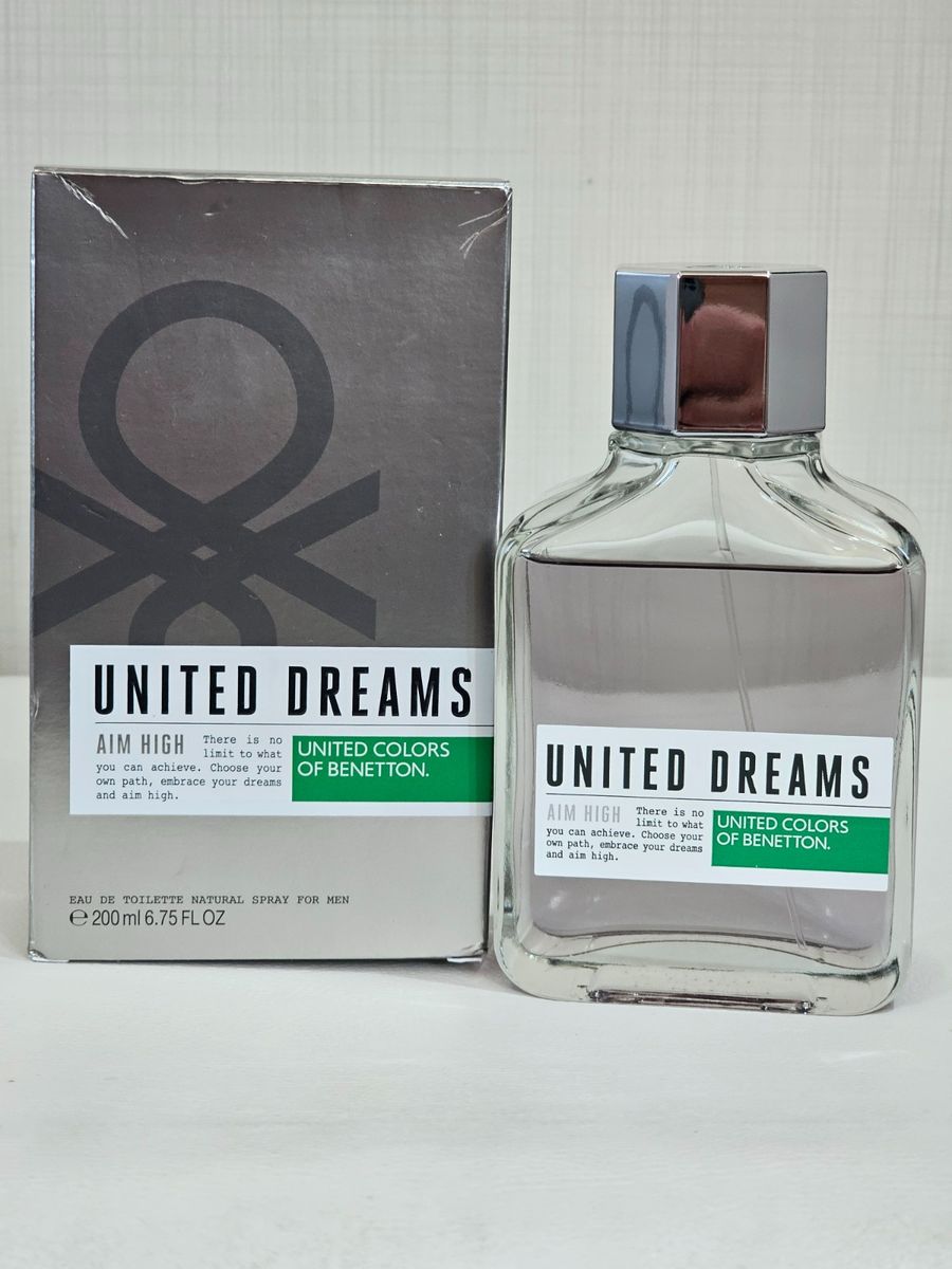 Perfume United Dreams Men Aim High Benetton 200ml Benetton Usado
