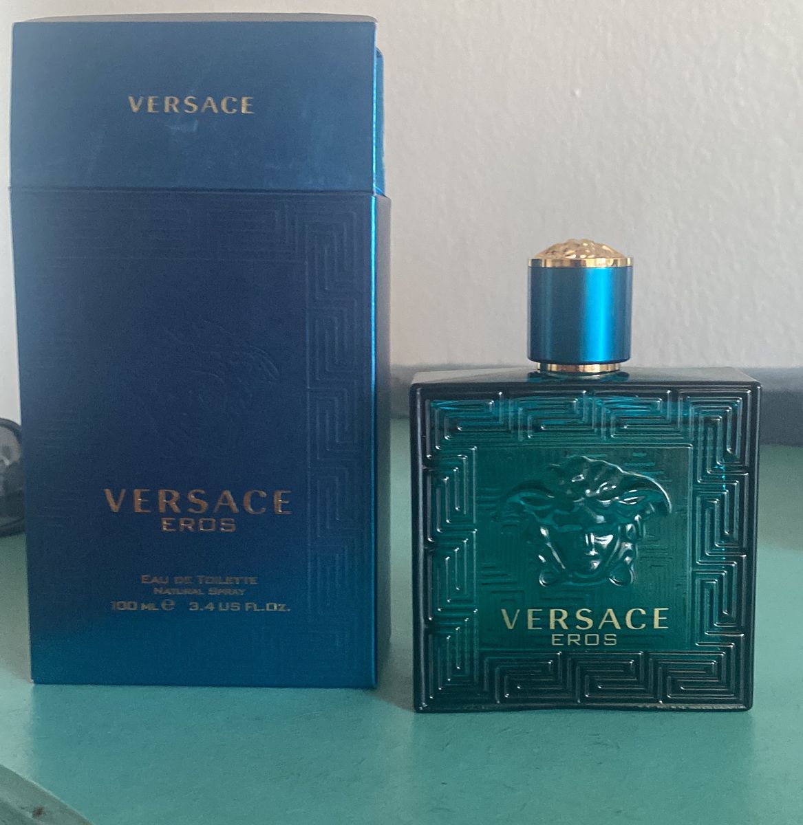 Perfume Versace Eros Perfume Masculino Versace Usado 74829092 enjoei