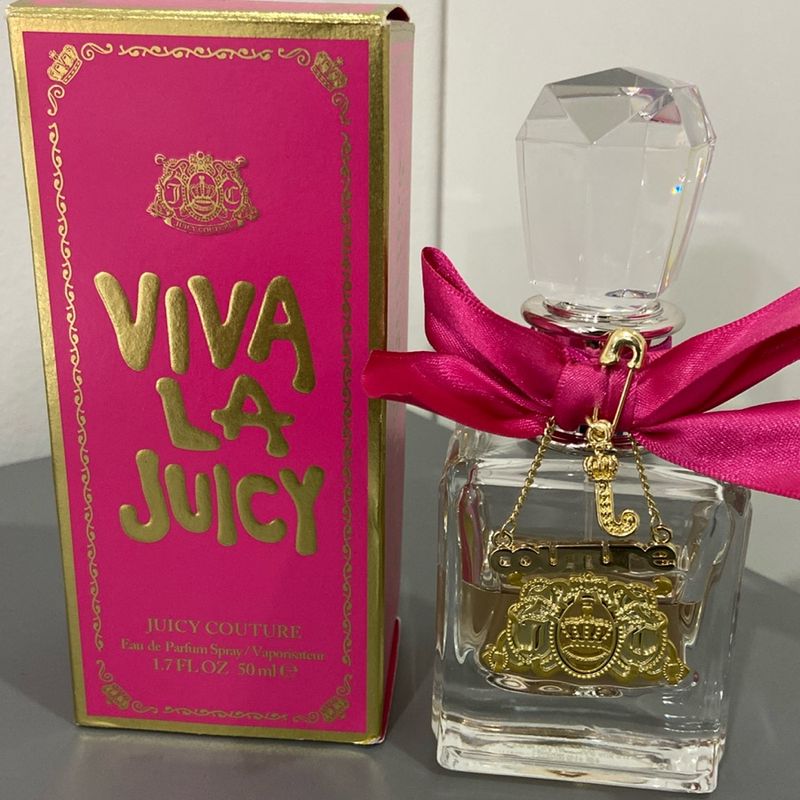 Perfume Viva La Juicy 50ml Usado da Europa Juicy Couture Usado