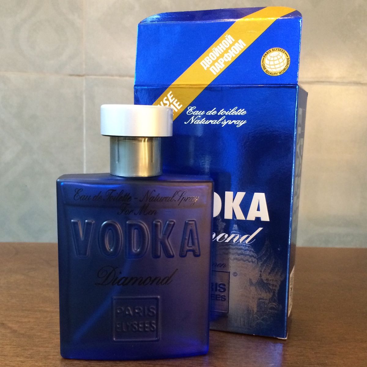 Perfume Vodka Diamond Perfume Masculino Paris Elysees Nunca Usado