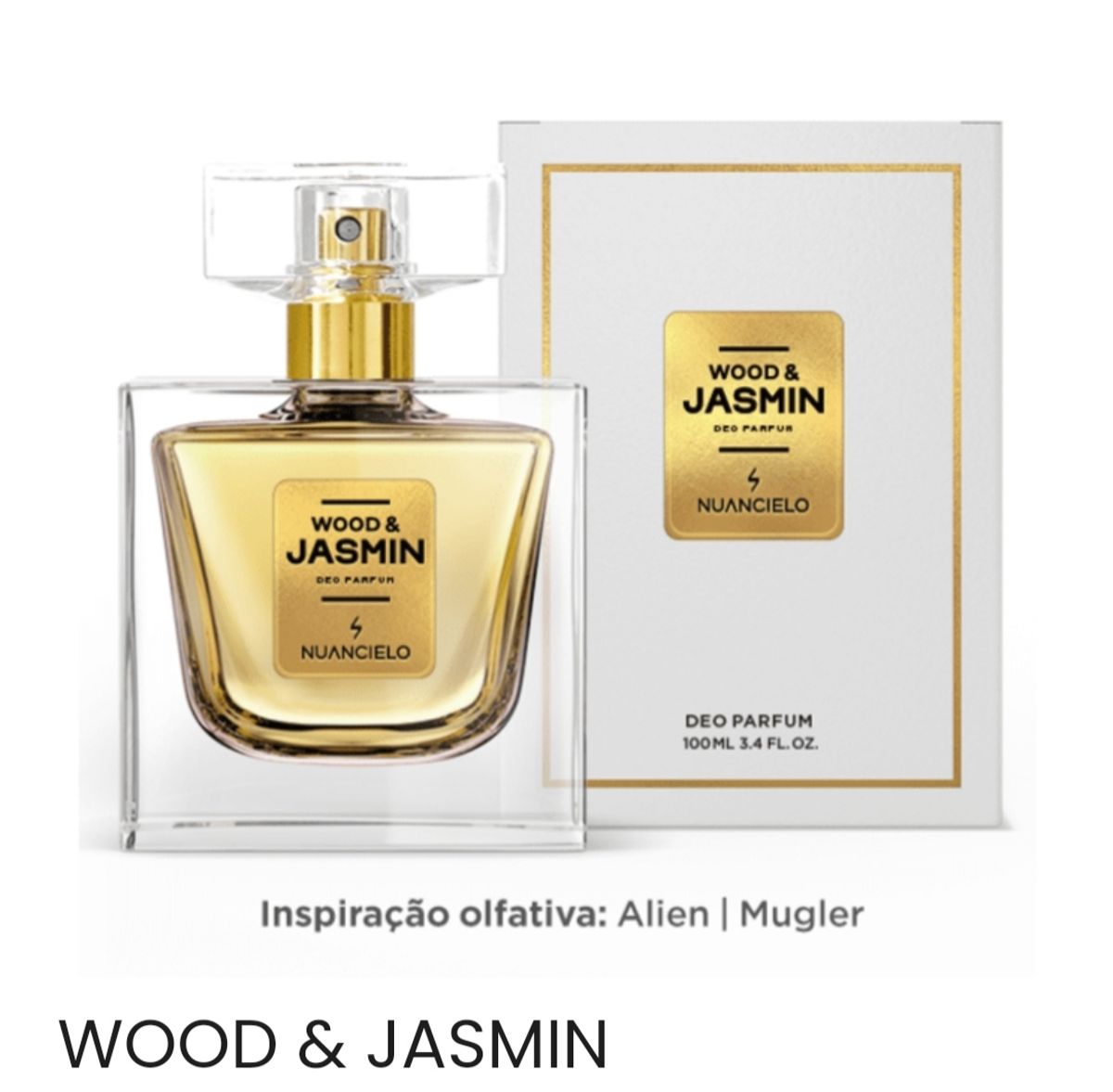 Perfume Wood E Jasmim Perfume Feminino Nuancielo Usado Enjoei