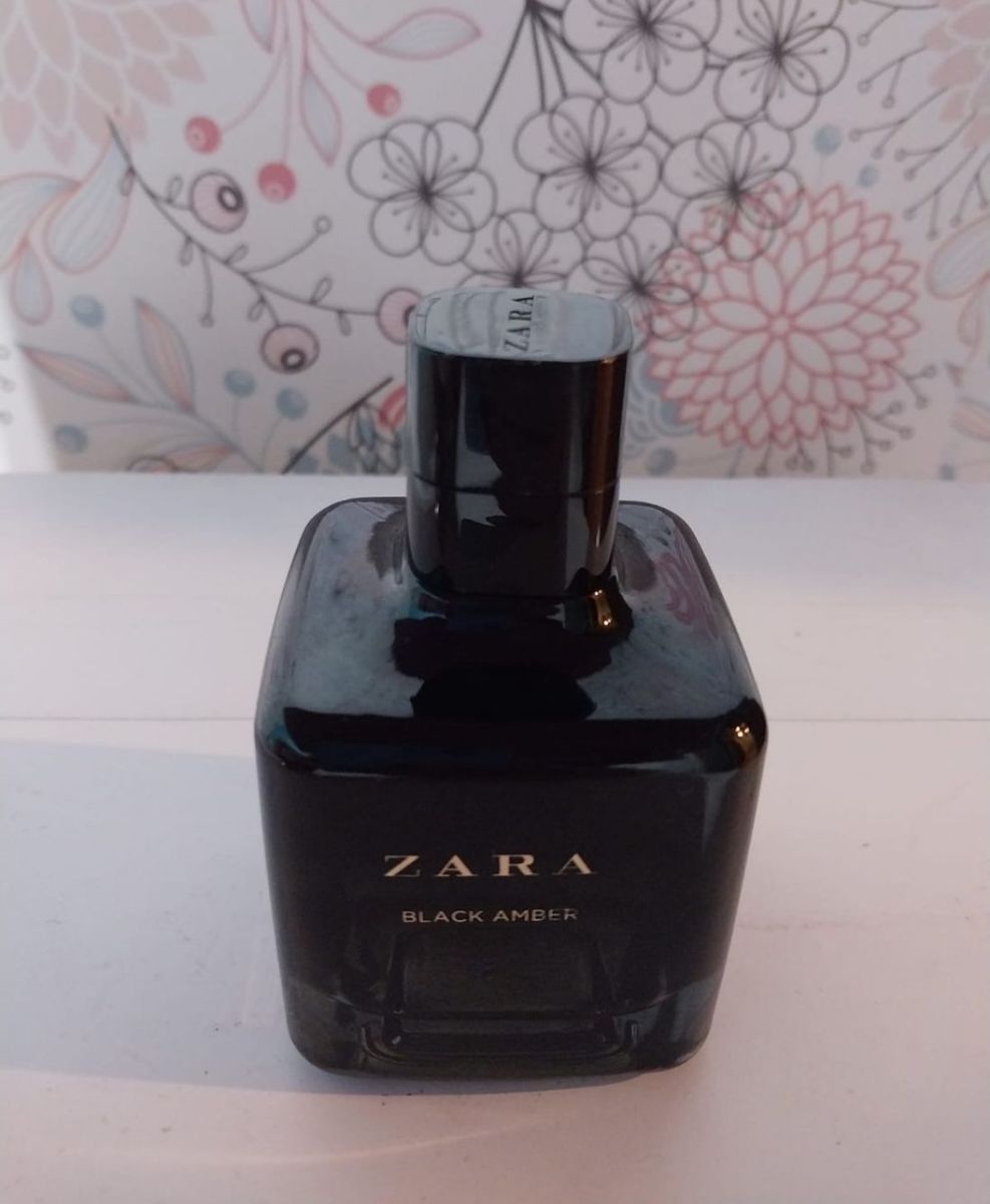 Perfume Zara Black Amber Usado Perfume Feminino Zara Usado 87159226