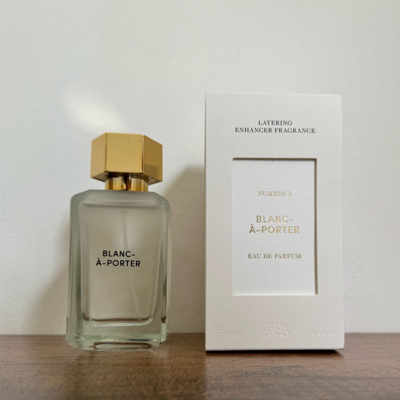 Perfume Zara Blanc À Porter 100ml Apenas Testado! | Zara Nunca