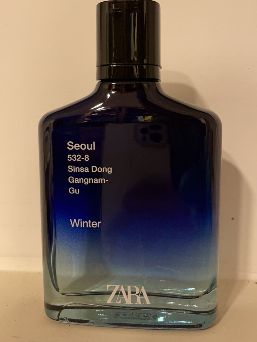 Perfume Zara Seoul Winter 100ml | Perfume Masculino Zara Usado 87117836 ...