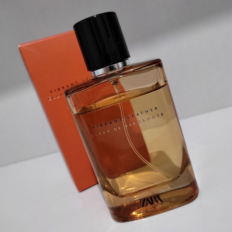 Perfume Zara Vibrant Leather Éclat de Bergamote Edp 90ml