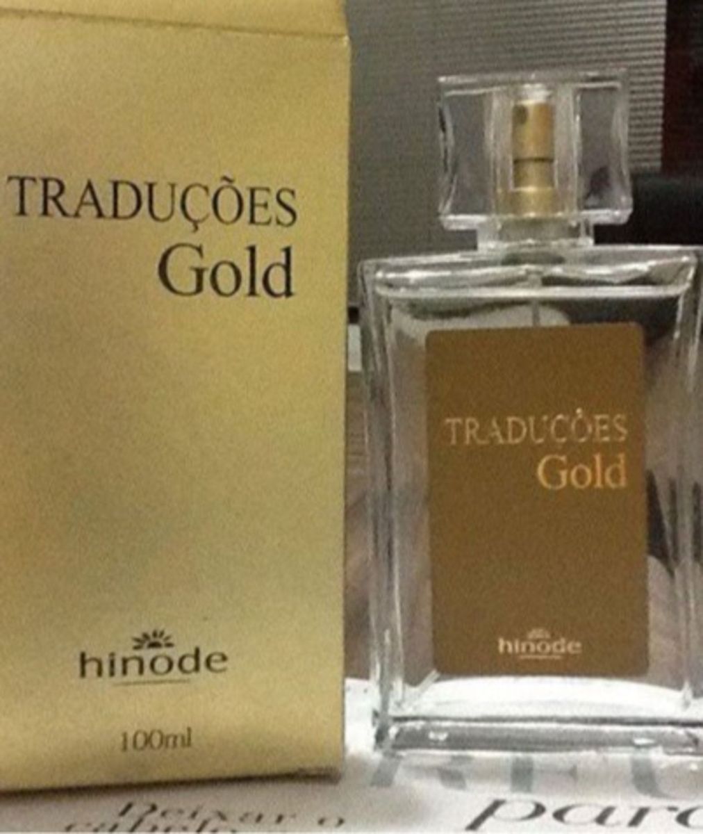 Perfumes Hinode - Traduções Gold, Perfume Feminino Hinode Nunca Usado  19094039