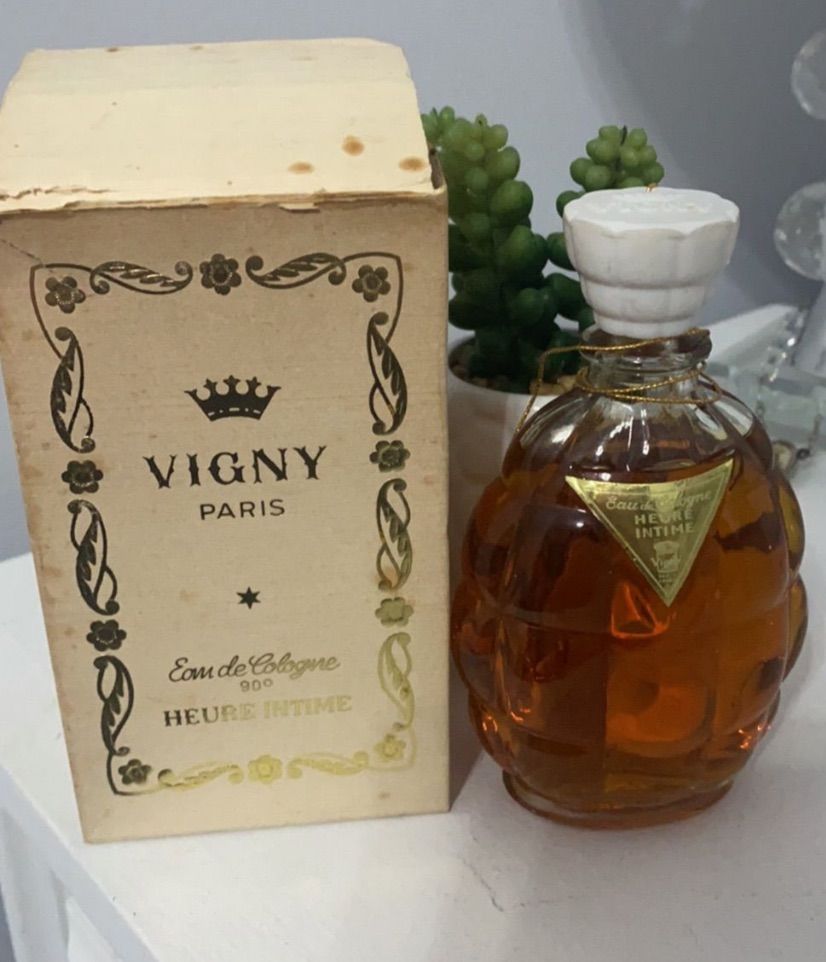 Eau De Cologne VIGNY Heure Intime - 55ml - Neuf Origine France