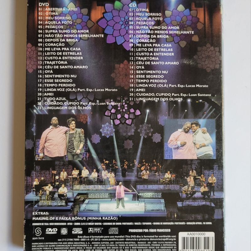 Péricles Sensações - Dvd | Cd E Dvd Usado 99059002 | enjoei
