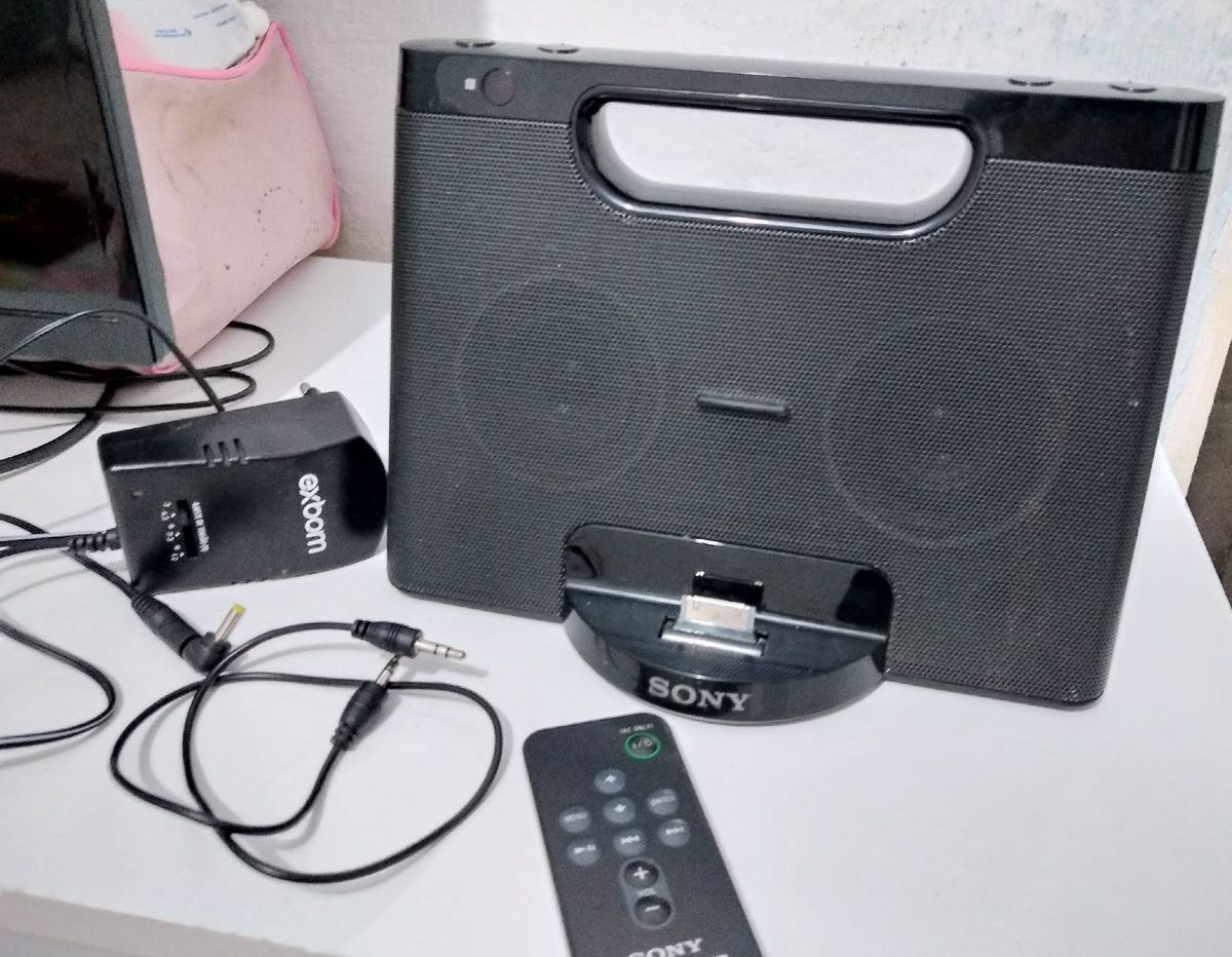 Personal Audio Docking System Sony Rdp M7ip | Ipod e Mp3 Player Sony ...