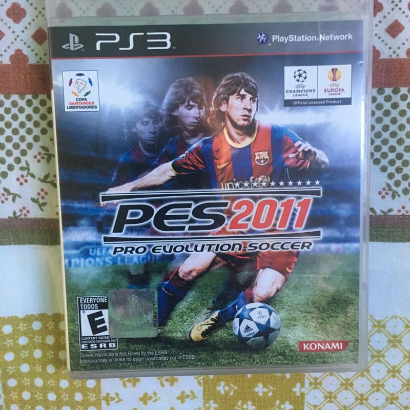 PES 2011 Pro Evolution Soccer PS3 Football Game for Sony PlayStation 3