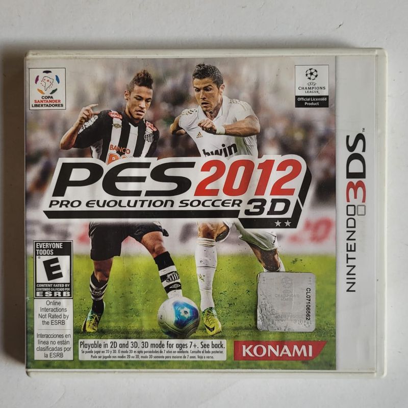 2012 Pro Evolution Soccer 3d - Nintendo | Jogo de Videogame 3ds Usado 84910979 | enjoei