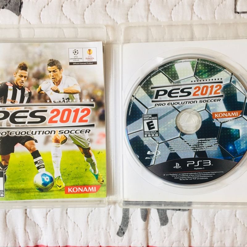 Pes 2012 Set blu ray Disc Play Station 3 Konami