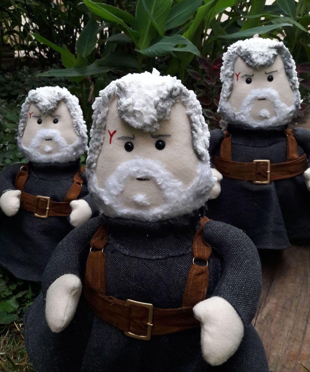 peso de porta hodor got - decoração sem marca