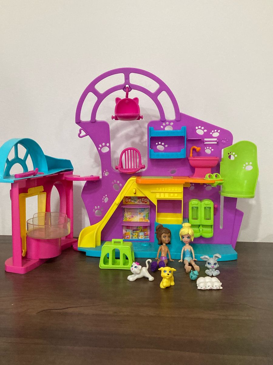 Pet Shop da Polly Pocket | Brinquedo Polly Pocket Usado 71404397 | enjoei