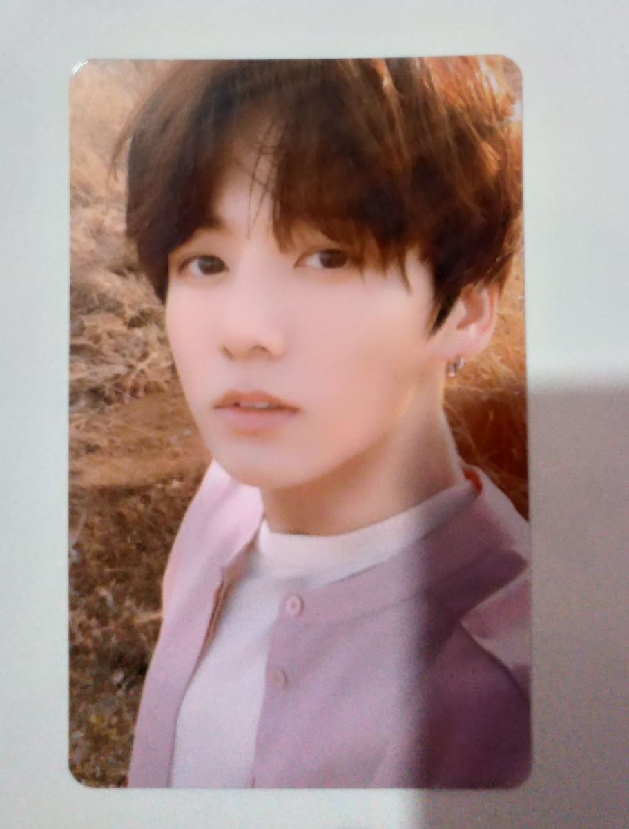 Photocard Bts Oficial Jk Lbum Love Yourself Tear Produto Feminino Bts Nunca Usado