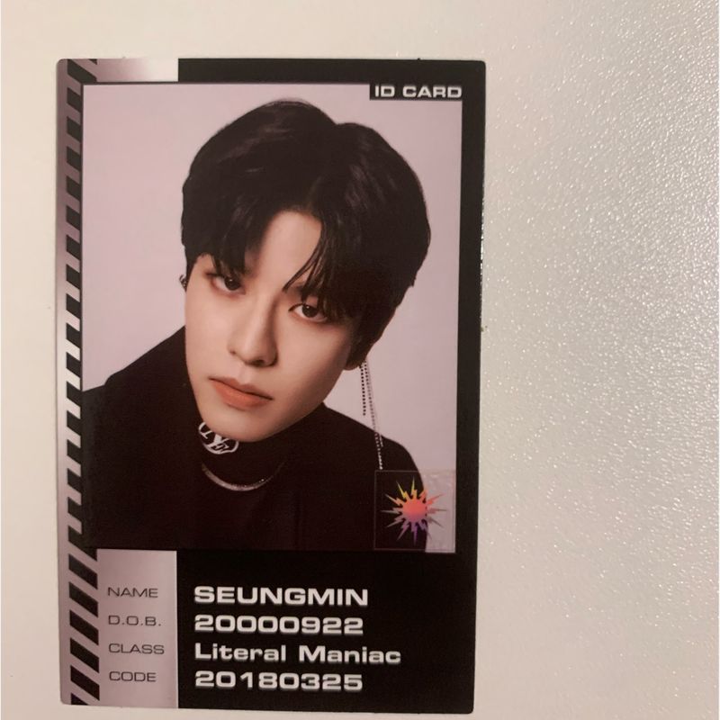 Photocard Seungmin Stray Kids Oddinary Original | Stray Kids Nunca