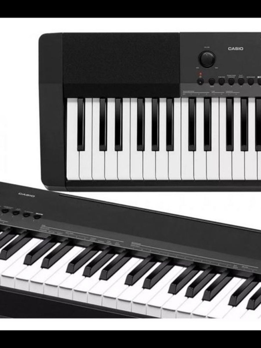 Piano Digital Casio Cdp 135bk 88 Teclas Cdp135 + Fonte Item de Música