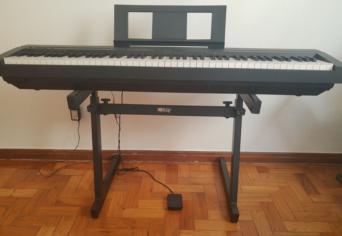 Piano Digital Yamaha P45 Item de Música Yamaha Usado 70100189 enjoei
