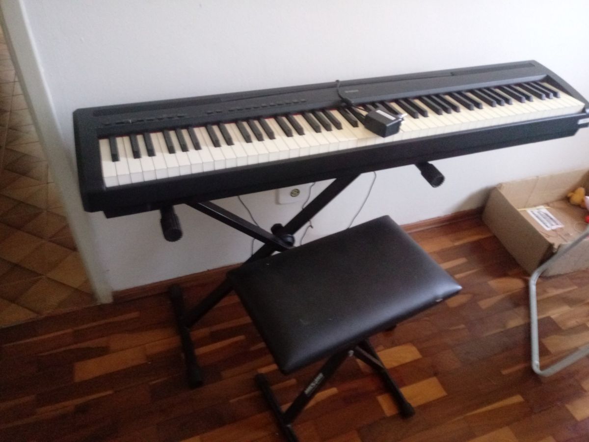 Piano Digital Yamaha P95 Item de Música Yamaha Usado 77221049 enjoei