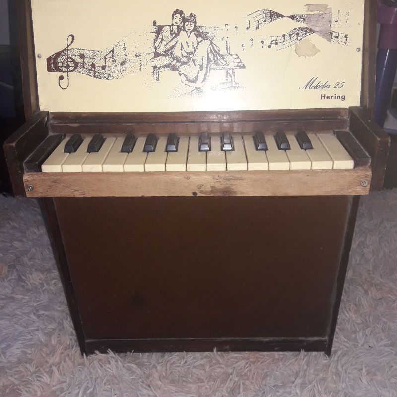 Brinquedo Antigo de Coleção Piano Hering 1970 | Brinquedo Hering Usado  85286506 | enjoei