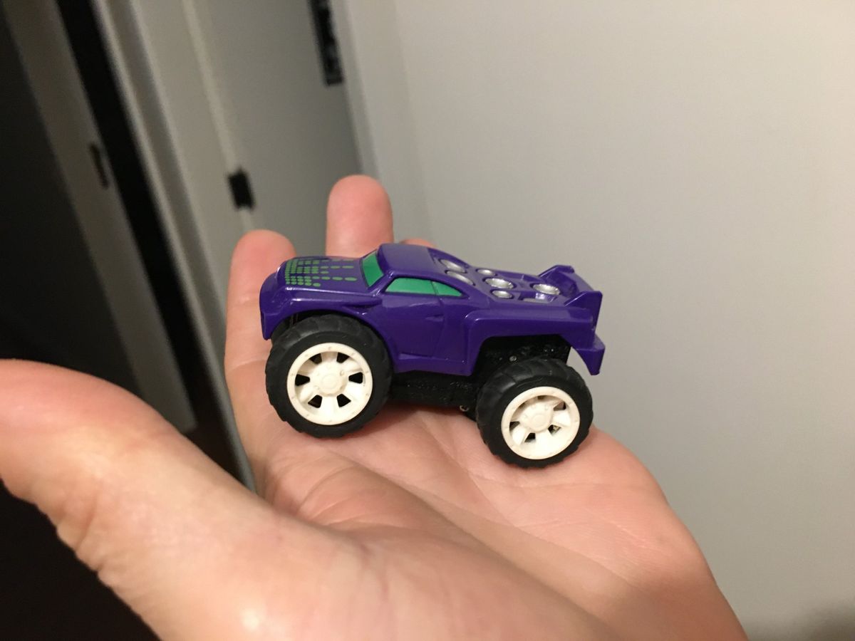 Pick Up Purpura Roxo Serie Rev Ups da Hot Wheels Raro Carrinho com Imã ...
