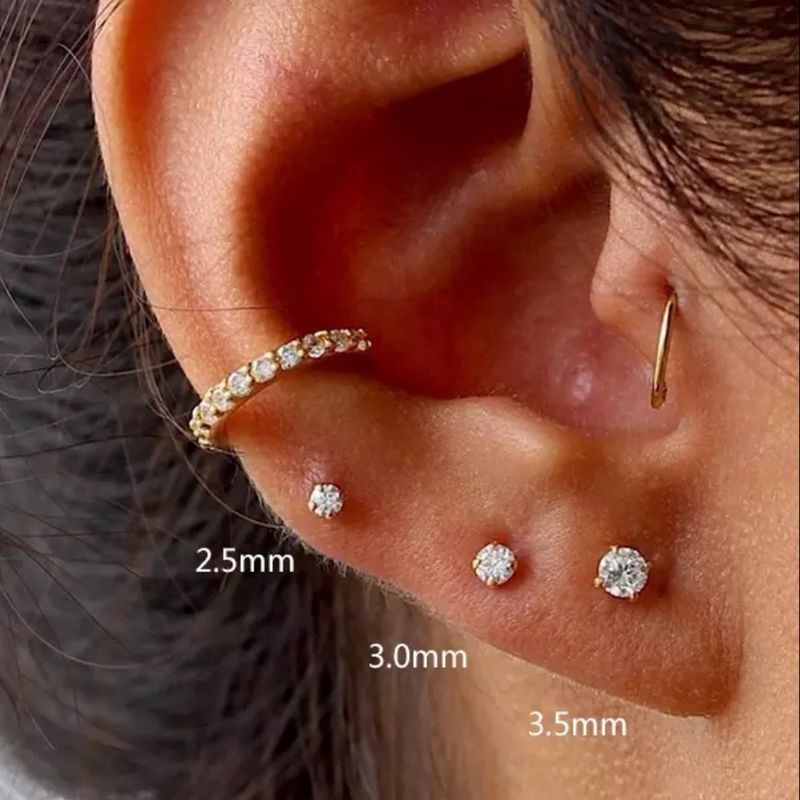 Piercing Tragus Zircônia