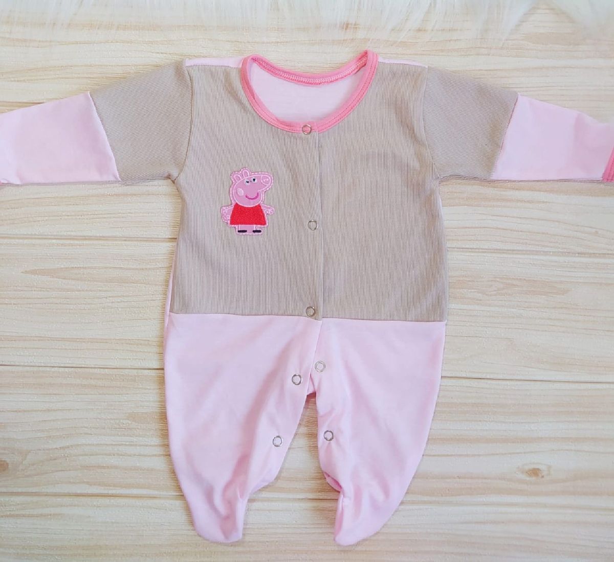 Pijama De Bebe Recem Nascido Peppa Pig Macacao De Bebe Roupa Infantil Para Bebe Babys Nunca Usado Enjoei