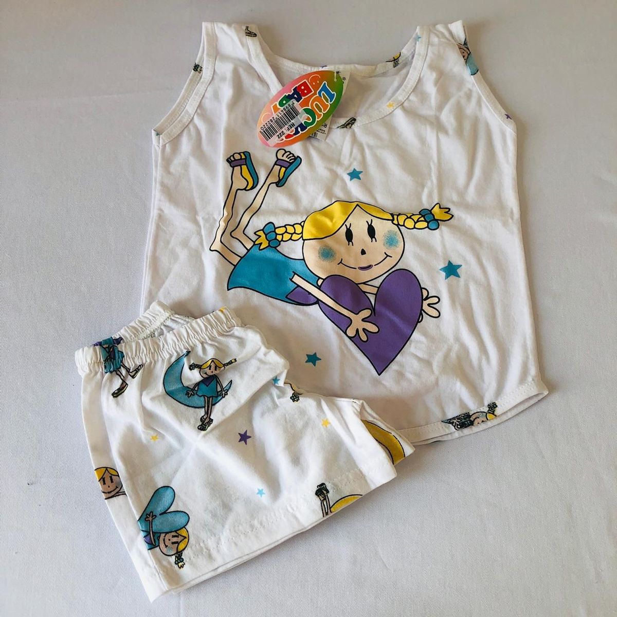 pijama infantil - menina luckymar