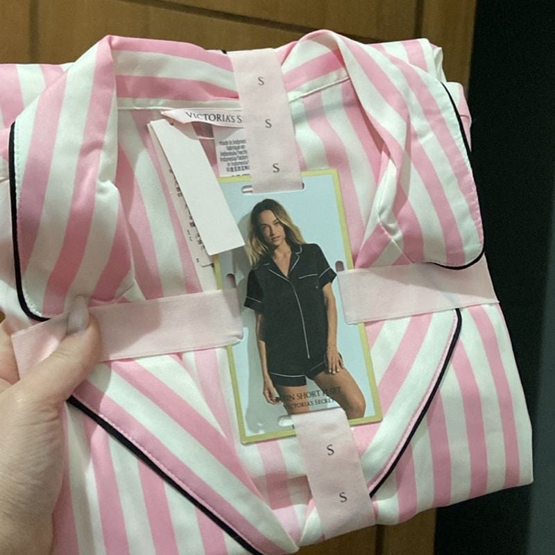 Pijama Victoria Secret Rosa Pijama Original Victorias Secret