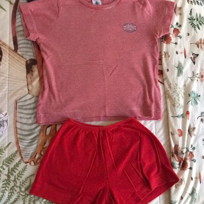 Pijama Petit Bateau, Roupa Infantil para Menina Pétit Bateau Usado  85544696