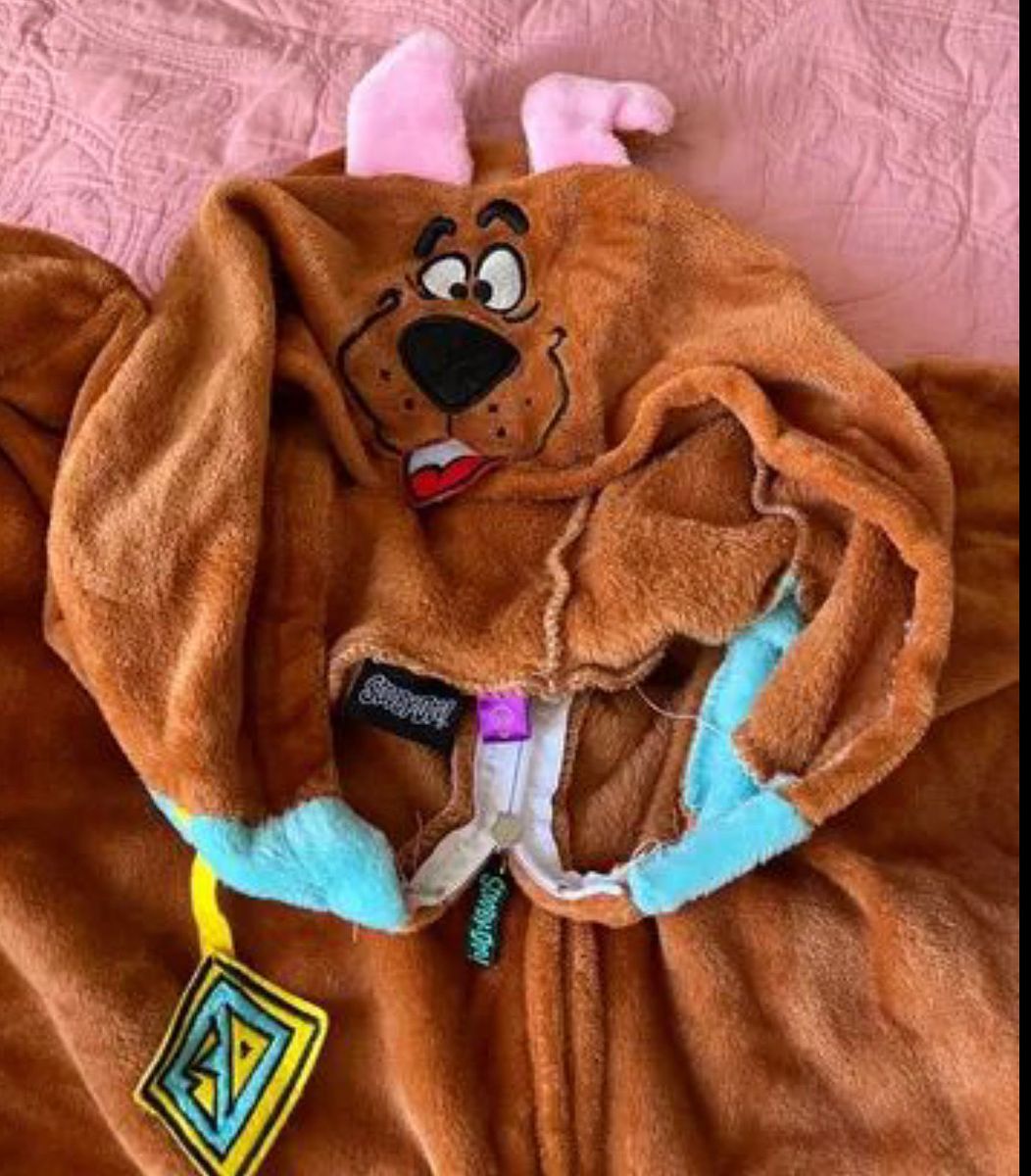 Scooby-Doo! Pijama Para Niños Multicolor 8-9 Años