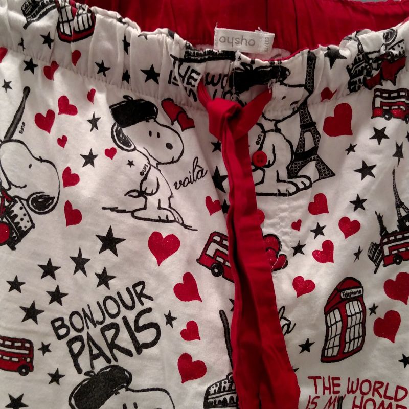 Oysho snoopy pijama hot sale