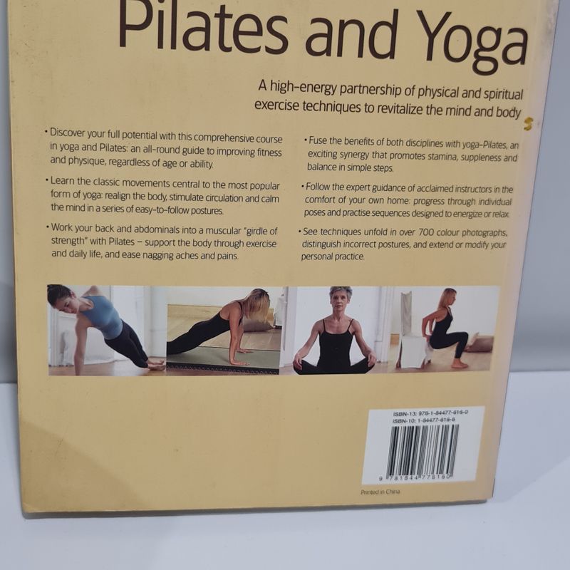 Pilates And Yoga, Livro Hermes House Usado 84850021